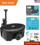 Pennington Inpond 5-IN-1 Pump & Uv Clarifier With Led Fountain, 200 Gallons. Fixed Price $319.99.