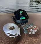 Quad Outlet 12W Aquarium Oxygen Air Pump Flow Fish Tank Compressor Quiet. Fixed Price $43.99.