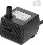 Alizzy 50 Gph (180L/H) 3W Small Water Pump With Tubing And Adjustable Flow For. Fixed Price $10.10.