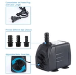 550GPH Submersible Water Pump (2000LHR30W) Ultra Quiet Fountain. Fixed Price $25.95.