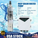 3" Dc Deep Well Solar Water Pump 48V 500W Submersible + Mppt Controller 1,700L/H. Fixed Price $260.19.