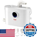 Vevor 900W Macerator Pump 48 Gpm Flow 40 FT/12 Head Sewerage Toilet. Fixed Price $188.13.