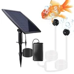 Solar Air Pump Kit With Hoses And Bubble Stones 3 Working Modes Pond Aerator. Fixed Price $40.33.