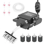 Aqqa Powerful Aquarium Air Pump Adjustable Oxygen Aerator 12W, 257GPH, Black. Fixed Price $71.87.