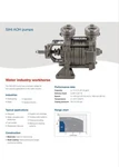 Flowserve 0310 Freshwater System Pump (pp-no TR1773525-01) Rebuilt. Fixed Price $649.00.