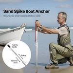Sand Boat Anchor, 36 In Slide Shore Spike, Galvanized Carbon Steel. Fixed Price $84.35.