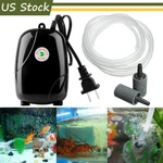 220V Mini Fish Tank Oxygenation Pump Aquarium Double Hole Air Low Noise Us. Fixed Price $13.29.
