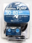 Smartpond Fountain Pump 50-80 Gph MODEL-52255 (FP80)ADJUSTABLE Flow Control New+. Fixed Price $24.95.