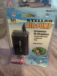 Tom Stellar Air Pump S-10 For Aquarium Fish Tanks Single Outlet. Fixed Price $20.00.
