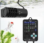 Aqqa Aquarium Wave Maker Magnetic Adjustable Cross Flow Pump With Controller Dc. Fixed Price $35.00.