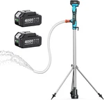 Cordless Stick Water Transfer Pump With Tripod Stand Hands-free, Portable Electr. Fixed Price $258.46.