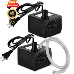 Pulaco Mini Fountain Pump (50GPH 3W), Ultra Quiet (2PCS), Black. Fixed Price $26.99.