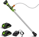 Cordless Stick Water Transfer Pump Silent Brushless W/2 Battery 720GPH 33FT Head. Fixed Price $76.99.