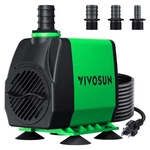 Vivosun Submersible PUMP(3000L/H, 24W), Ultra Quiet 800GPH, Green. Fixed Price $35.94.
