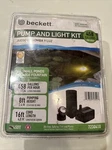 Lmds-beckett Pond Pump With Pre-filter And Led Light Kit- 458 Gph. Fixed Price $89.95.