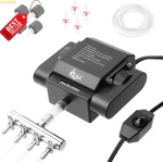 Aquarium Air Pump 237GPH Adjustable 4 Outlet Commercial Aerator 600 Gal -. Fixed Price $53.79.