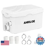 Ahriloe 450W Sink Macerator 3 INLETS/1 Outlets Sewage Pumps For. Fixed Price $196.04.
