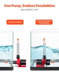 Aquarium 24V Dc Water Pump, 30W, 800 Gph Marine Wavemaker Return With Contr. Fixed Price $74.99.