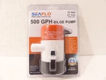 Seaflo SFBP1-G500-01 12V 3/4" Outlet Gph Universal Marine Bilge Pump New!. Fixed Price $14.95.