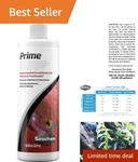 Seachem Prime 500ML Fish Conditioner & Chlorine Remover For Healthy Aquariums. Fixed Price $28.49.