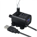 Submersible Water Pump Aquarium Fountain With Flow Adjustment Function And Usb. Fixed Price $20.24.