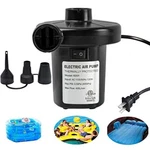 Inflatables Giant Electric Air Pump With 3 Nozzles Quick Fill 110 Volt Inflator. Fixed Price $17.01.