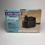 Little Giant Mini Submersible Waterfall Fountain Aquarium Pump 63 Gph New. Fixed Price $32.90.