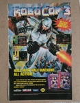 Robocop Sega Genesis Game Gear Original Promo Poster Art 1993 Ad (JA608. Fixed Price $15.00.