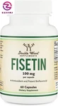 Fisetin Supplement - 100MG Bioactive Flavnonols, 60 Count (bioflavonoid Polyp. Fixed Price $46.00.