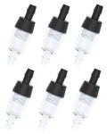 Pawfly Aquarium Check Valves For Common Air Pumps Black Plastic 6 Pcs,. Fixed Price $8.99.