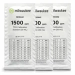 3X 20ML 1500 Ppm Tds Calibration Solution, MILWAUKEE/M10442/HANNA/HI70442. Fixed Price $11.99.