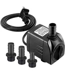 Submersible Pump 400GPH Ultra Quiet 6.56FT High Lift. Fixed Price $18.89.