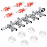 Pawfly 5-WAY Aquarium Air Flow Control Valve Distributor Splitter Pump Acesories. Fixed Price $15.32.
