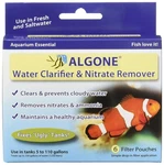 Algone Water Clarifier Nitrate Remover For Aquariums Treats 330 Gallons - 2 Pack. Fixed Price $22.09.