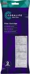 Coralife Biocube Aquarium Fish Tank Water Filter Cartridge, 2 Pack. Fixed Price $11.60.