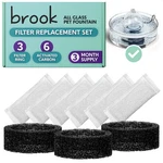 Brook Glass Pet Fountain Filter Replacement Set 3 To Month Supply. Fixed Price $16.99.