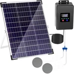 30W Solar Pond Aerator With Timer Air Pump Battery Aeration Kit Hoses And Bu. Fixed Price $219.99.