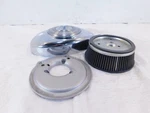 Harley Davidson Electra Glide Softail Air Intake Cleaner Housing W/ K&n Filter. Fixed Price $79.95.