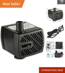 Jebao PP-333 Submersible Water Pump 66GPH Quiet & Efficient Pond Solution. Fixed Price $22.49.