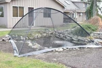 Easypro Pond Garden Cover Protective Tent Dome Netting 8' X10' Area. Fixed Price $140.24.