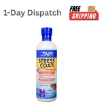 Api Stress Coat Aquarium Water Conditioner 16OZ Fish Tank Treatment. Fixed Price $18.44.
