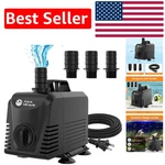 Powerful 550GPH Pond Pump With Flow Control & Dry-run Protection Modern Design. Fixed Price $35.99.