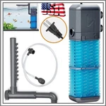 4 IN1 Internal Aquarium Fish Tank Filter Submersible Water Pump 800L/H Oxygen Us. Fixed Price $17.99.