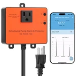Ortis Wifi Sump Pump Monitor & Alarm, Real-time Status Orange. Fixed Price $83.21.