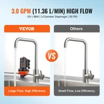 Vevor Diaphragm Pump, Gpm (11.36 L/min), 3-CHAMBER Volt Dc Water. Fixed Price $74.90.