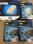 Fluval Filter Lot Zeo-carb Ammonia Remover Aqua Clear. Fixed Price $20.99.