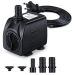 Cwkj Fountain Pump, 160GPH(10W 600L/H) Submersible Water Durable Black. Fixed Price $20.07.