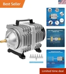 Multi-functional Pond Aerator High Output 1750GPH Air Pump, Aluminum Design. Fixed Price $142.97.