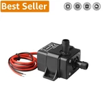 Quiet Mini Submersible Water Pump 1.06 Gpm - Ideal For Fish Tanks & Fountains. Fixed Price $17.99.