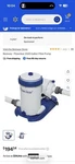 Coleman Flowclear 2500 Gallon Filter Pump Cartridge 302001004211. Fixed Price $115.00.